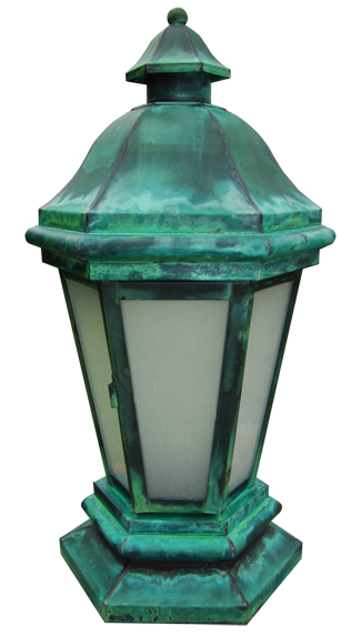 T-4050 Column Mount Lantern