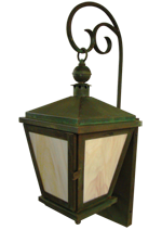 T-6020 Scroll Wall Mount Lantern