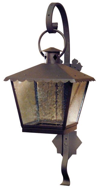 T-6060 Scroll Wall Mount Lantern